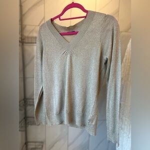 Elegant Reitmans Metallic Sweater - Size M